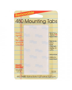 480 STATIONERY MOUNTING TABS